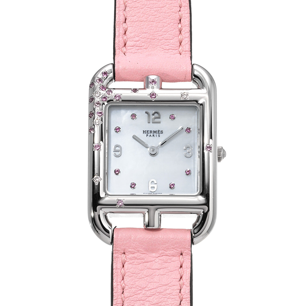 Cape Cod PM CC1.233 White MOP/Sapphire HERMES Ladies [Pre-owned].