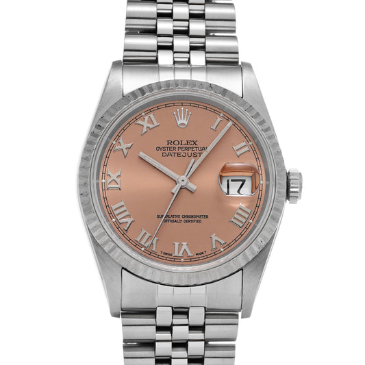 DATE JUST 16234 W (manufactured circa 1994) Pink ROLEX Men's [Pre-Owned].