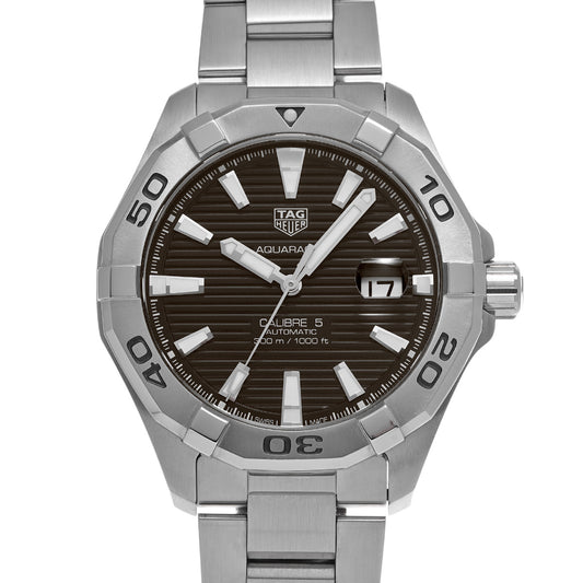 Aquaracer Calibre 5 WAY2018.BA0927 Brown TAG HEUER Men's [Pre-Owned]