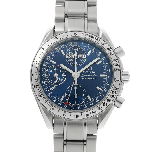 Speedmaster Triple Calendar 3523.80 Blue OMEGA Men's [Pre-Owned].