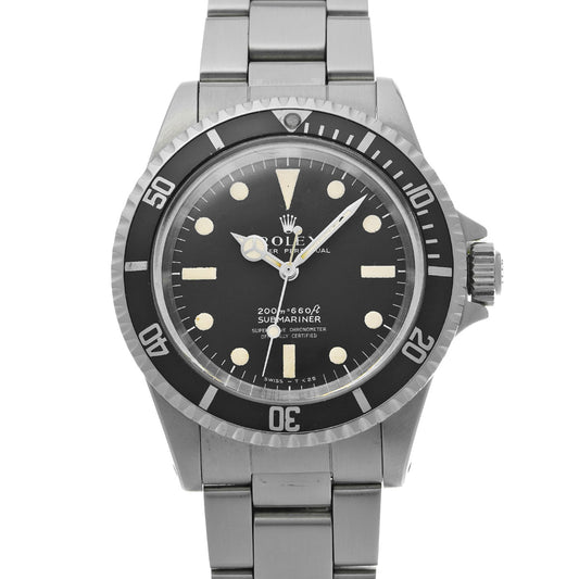 Submariner 5512 19s (manufactured circa 1968) Black ROLEX Men's [Pre-Owned].