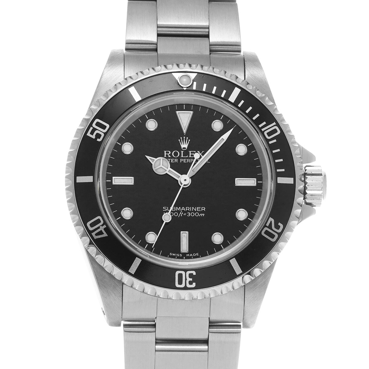 Submariner 14060M K (manufactured circa 2001) Black ROLEX Men's [Pre-Owned].
