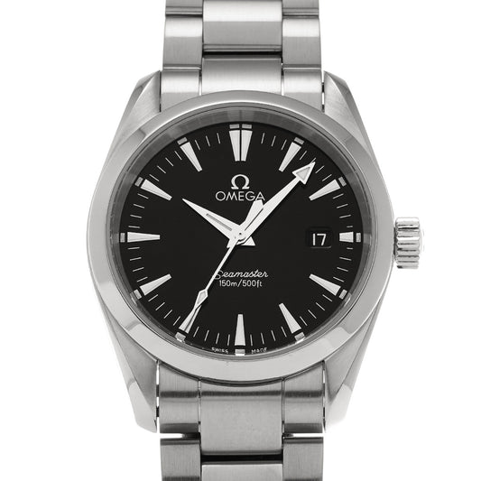 2518.50 Seamaster Aqua Terra Quartz Black OMEGA Men's [Pre-owned].