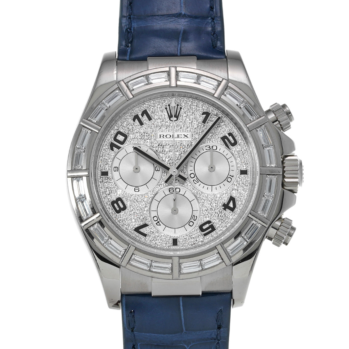 Cosmograph Daytona 116589BR K (manufactured circa 2001) Pav Diamond ROLEX Men's [Pre-Owned].