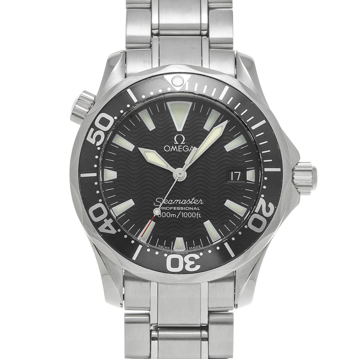 Seamaster Professional 300 2262.50 Black OMEGA Men's [Pre-Owned].