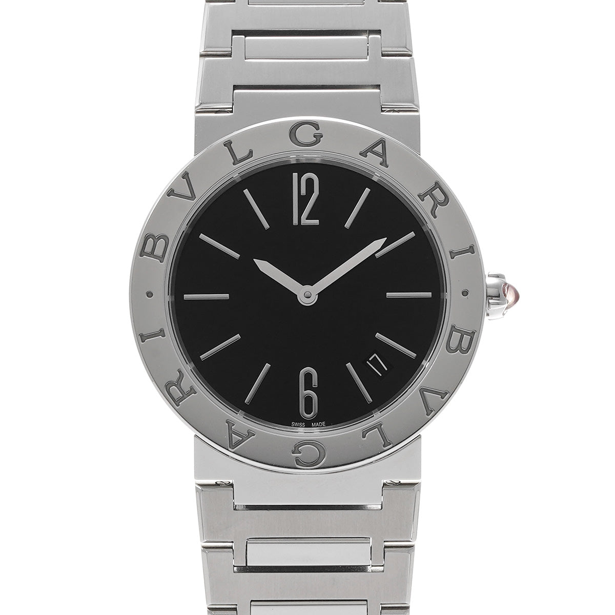 Bulgari Bulgari BB33S Black BVLGARI Men's [Pre-owned].