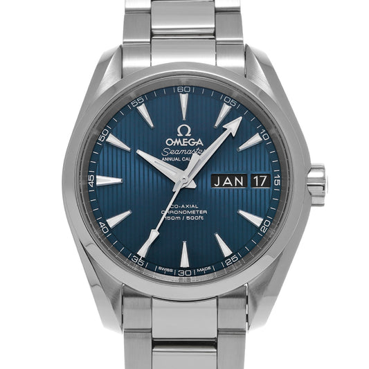 Seamaster Aqua Terra 150M Co-Axial Chronometer Annual Calendar 231.10.39.22.03.001 Blue OMEGA Men's [pre-owned].