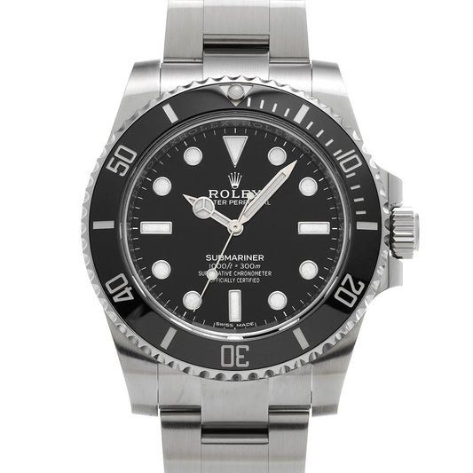 Submariner 114060 Random Serial Black ROLEX Men's [Pre-Owned].