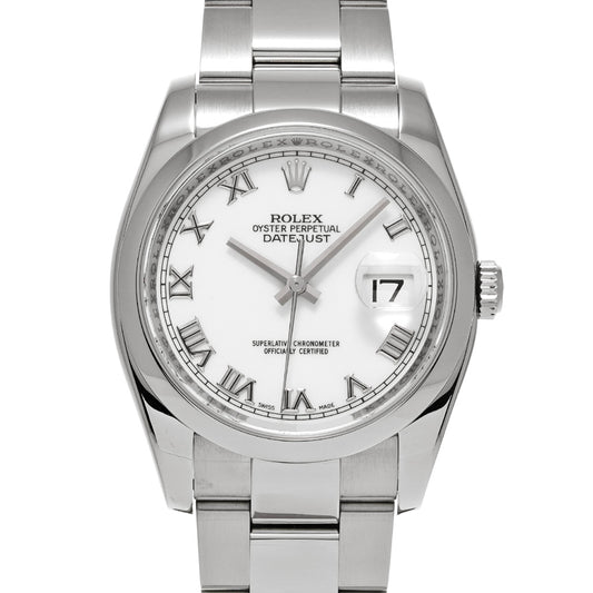 DATE JUST 116200 D (made around 2006) White ROLEX Men's [Pre-Owned].