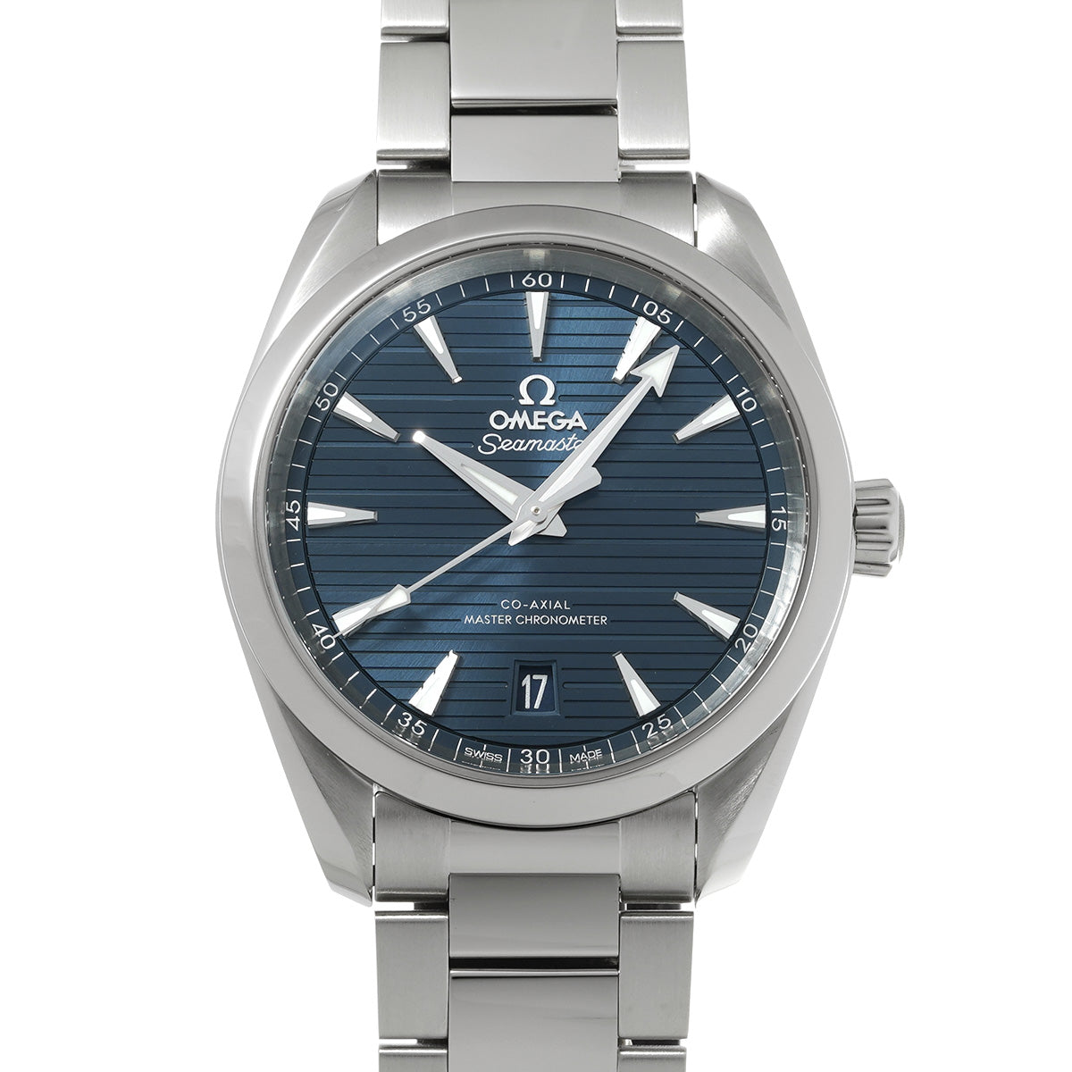 220.10.38.20.03.001 Seamaster Aqua Terra Co-Axial Master Chronometer Blue OMEGA Mens [Pre-Owned].