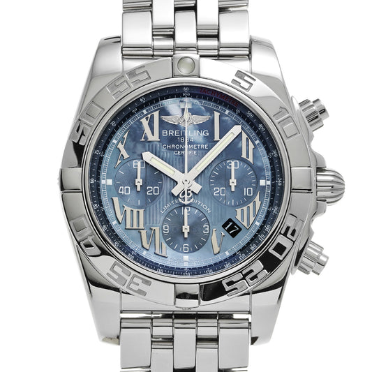 Chronomat 44 MOP Japan Limited A011BMPPA Blue MOP BREITLING Men's [Pre-Owned].