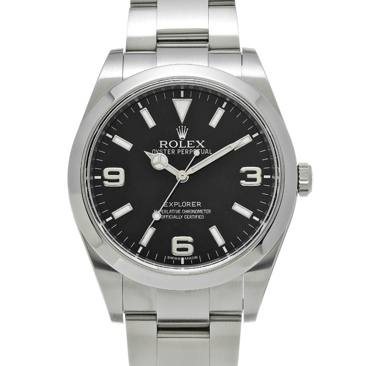 Explorer 214270 Random Serial Black ROLEX Men's [Pre-owned].