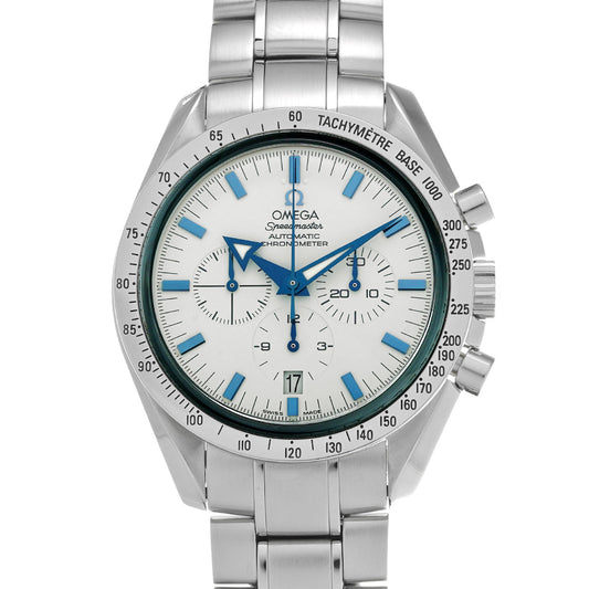 Speedmaster Broad Arrow 3551.20 White OMEGA Men's [Pre-Owned].