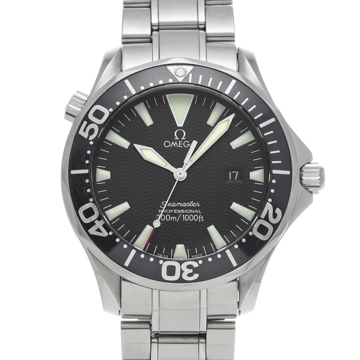 Seamaster Professional 300 2264.50 Black OMEGA Men's [Pre-owned].