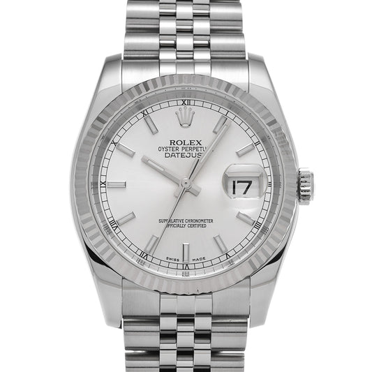 DATE JUST 116234 D (made around 2005) Silver ROLEX Men's [Pre-Owned].