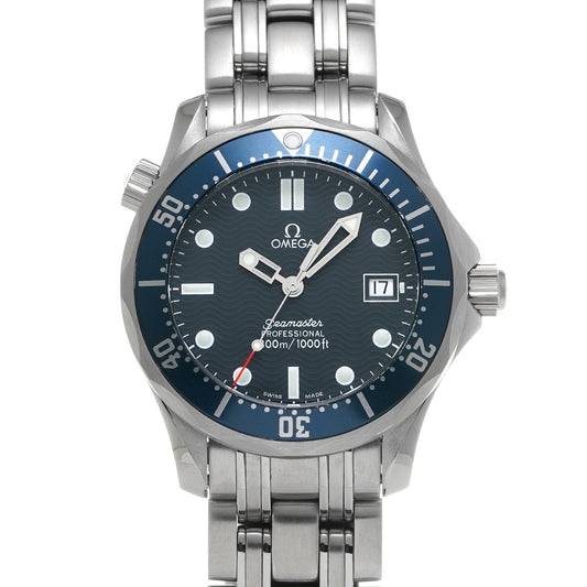 Seamaster Professional 300 Mid Size 2561.80 Blue OMEGA Unisex [Pre-owned].