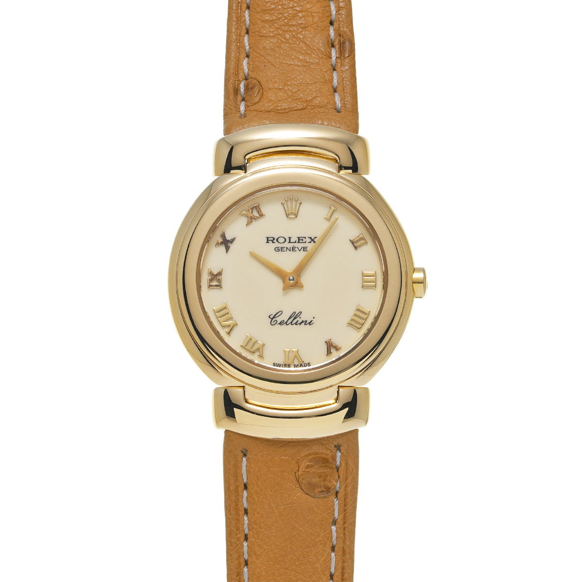 Cellini 6621/8 N (manufactured circa 1992) Ivory ROLEX Ladies [Pre-owned].