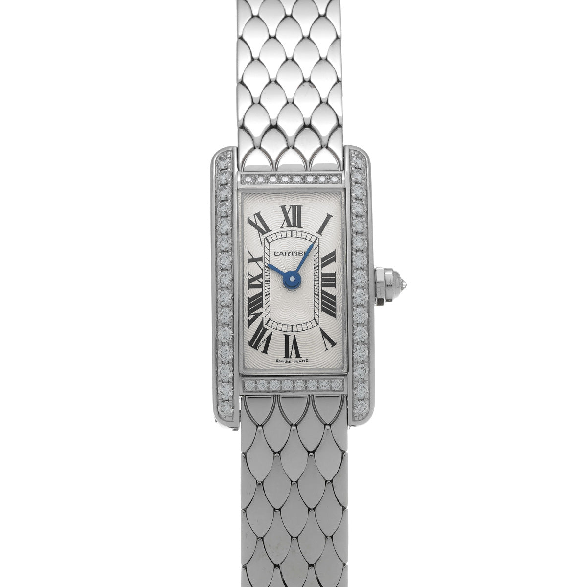 Tank American Mini WB710013 Silver CARTIER Ladies [Pre-Owned].