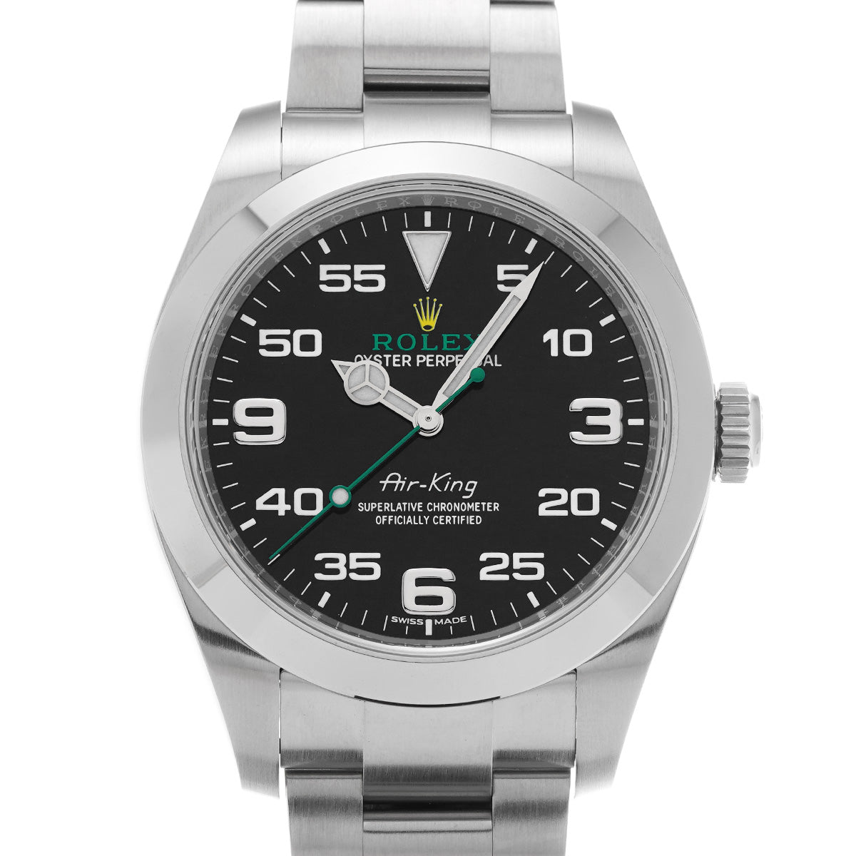 AIRKING 116900 Random Serial Black ROLEX Men's [Pre-owned].