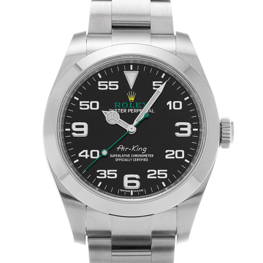 AIRKING 116900 Random Serial Black ROLEX Men's [Pre-owned].