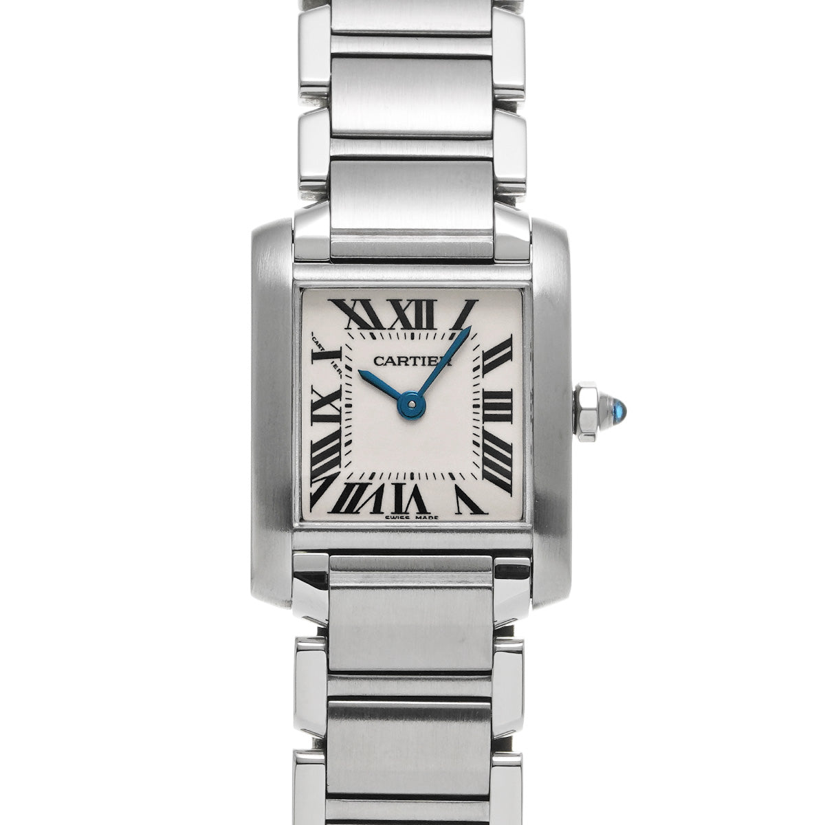 Tank Francaise SM W51008Q3 Silver CARTIER Ladies [Pre-owned]