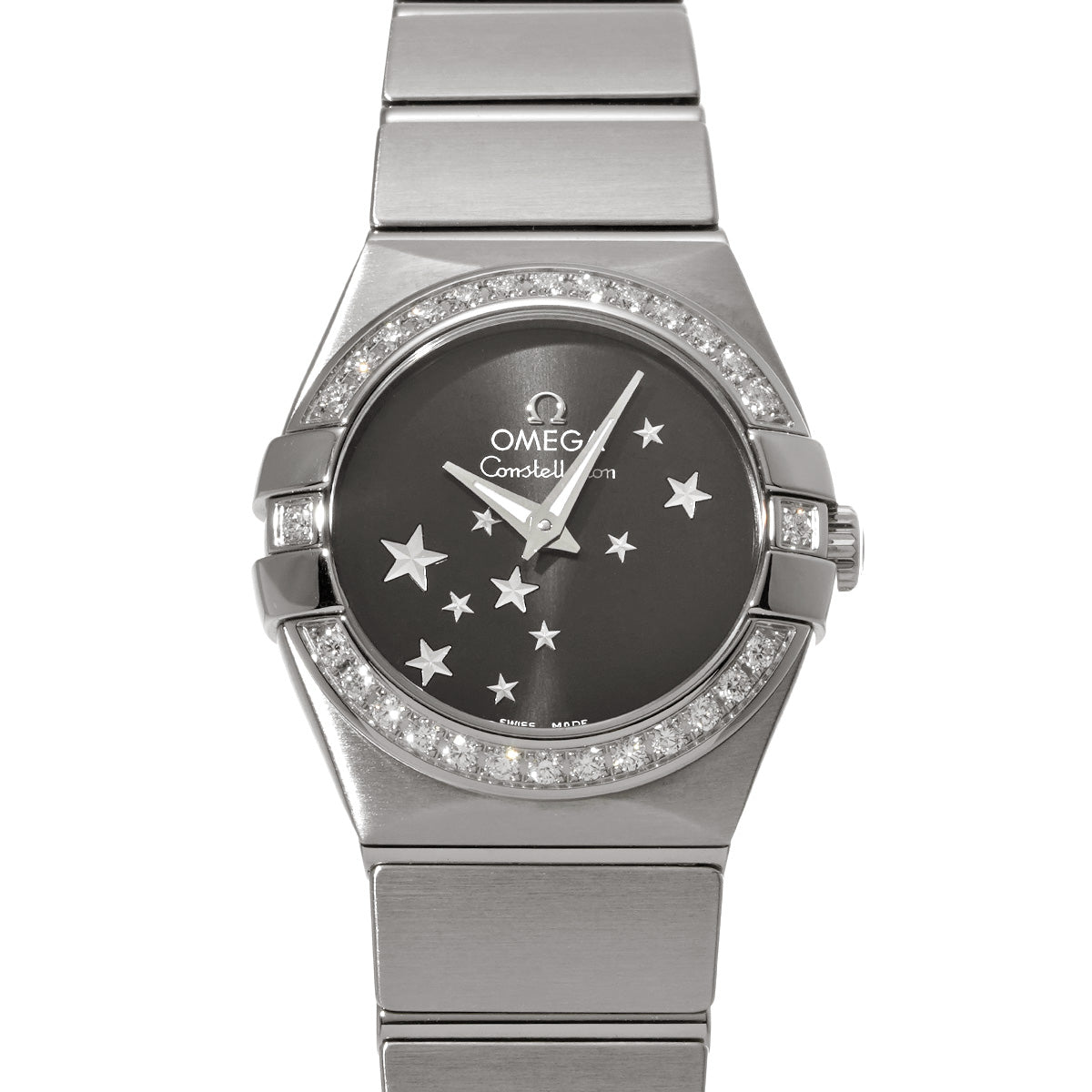 Constellation Quartz 123.15.24.60.01.001 Black OMEGA Ladies [Pre-owned].