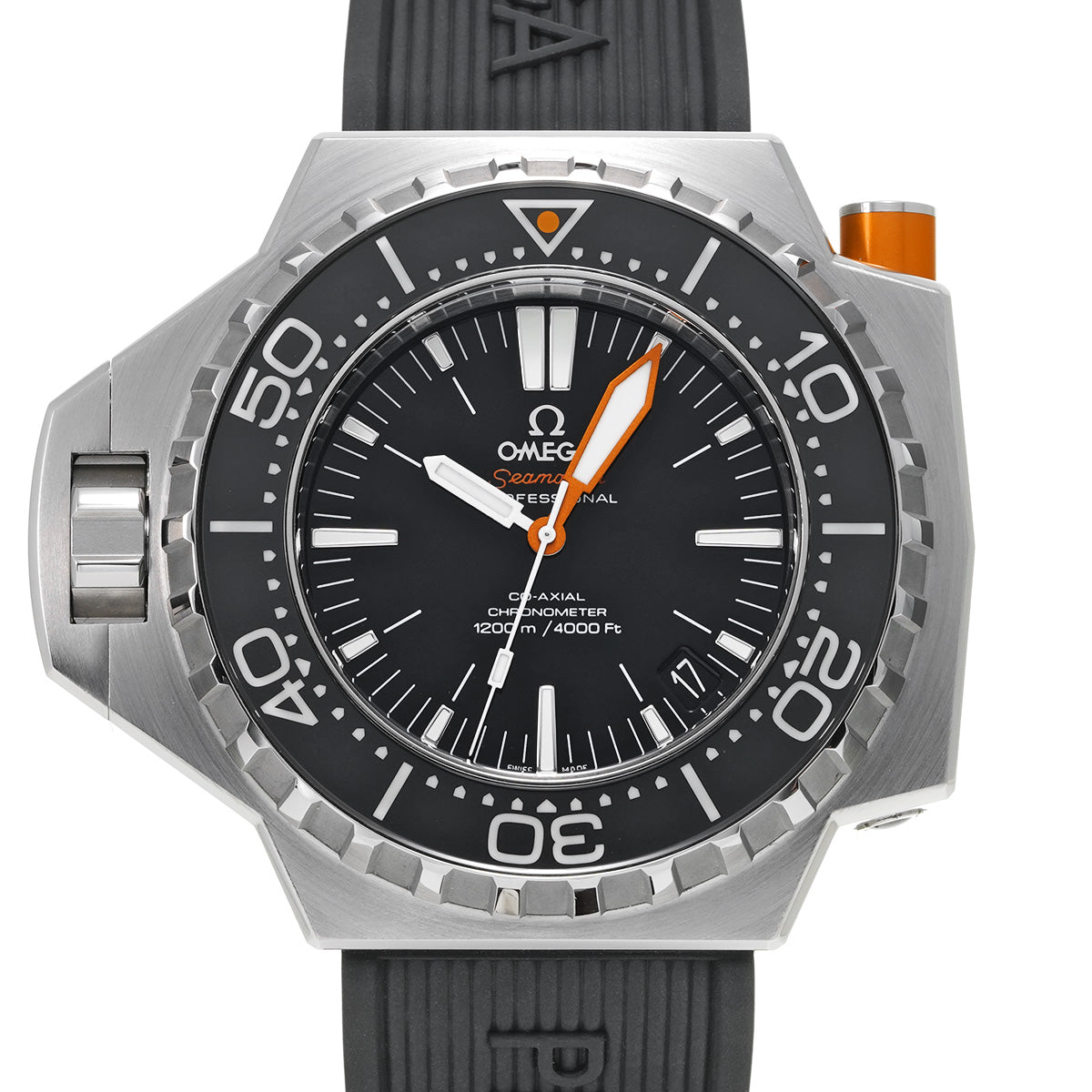 Seamaster Ploprof 1200 Co-Axial 224.32.55.21.01.001 Black OMEGA Men's [Pre-Owned].