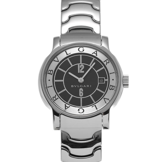 Solo Tempo ST29S Black BVLGARI Unisex [Pre-owned].