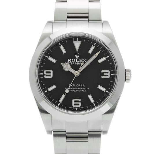 Explorer 214270 Random Serial Black ROLEX Men's [Pre-owned].