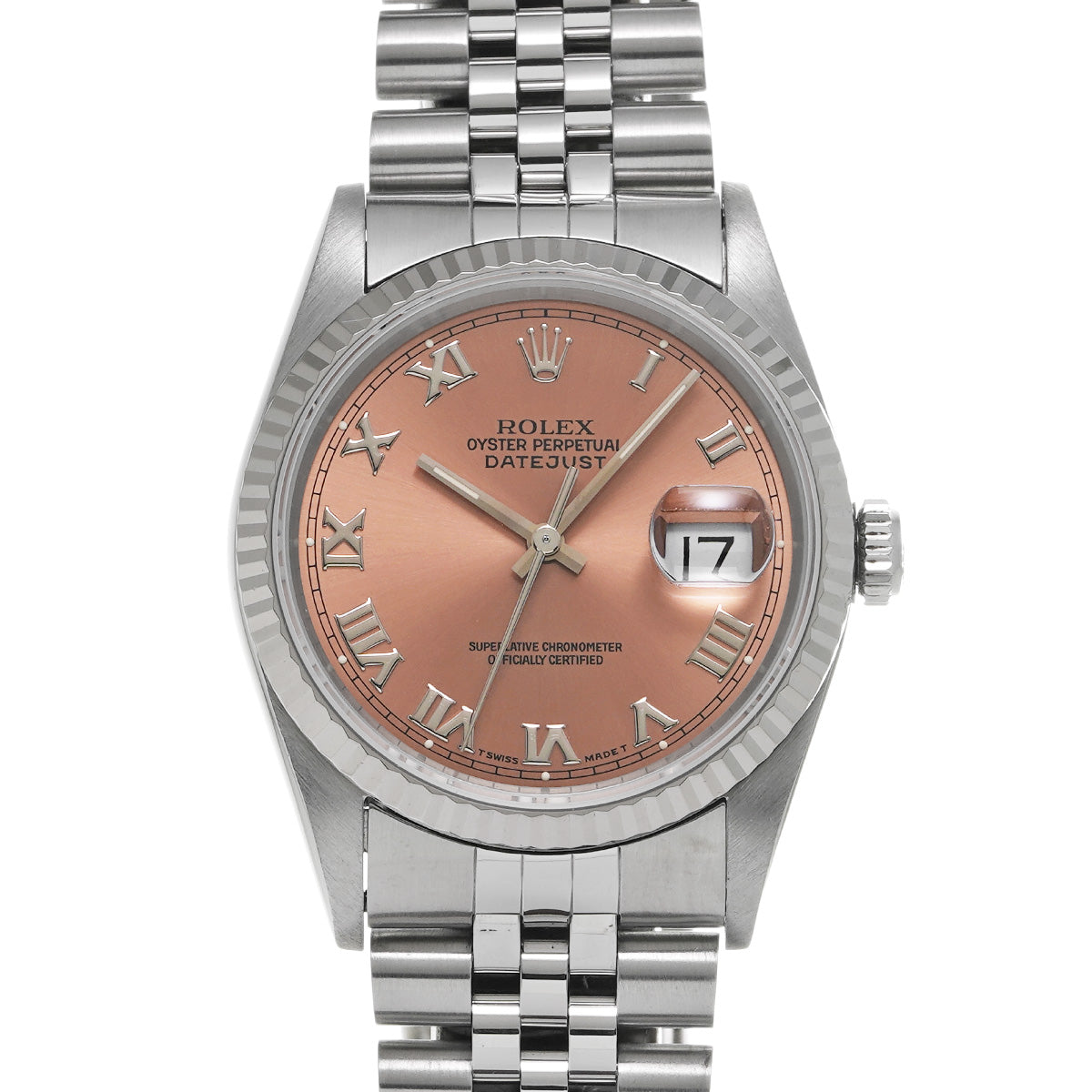 DATE JUST 16234 S (manufactured circa 1993) Pink ROLEX Men's [Pre-Owned].