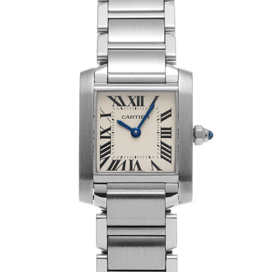Tank Francaise SM W51008Q3 Silver CARTIER Ladies [Pre-owned]