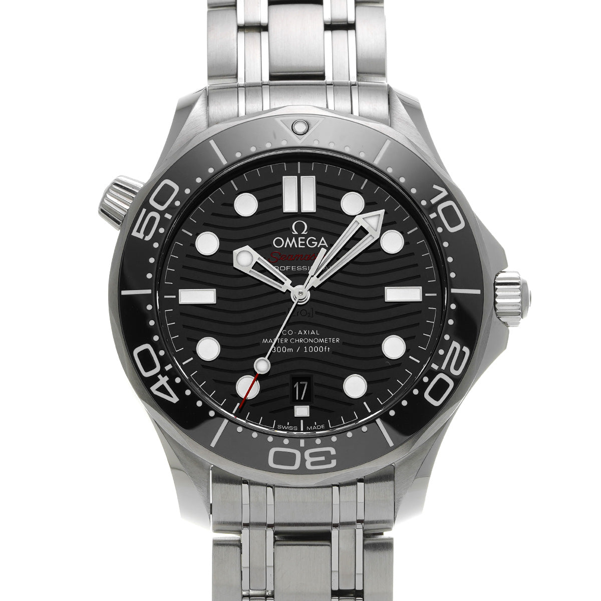 Seamaster Diver 300 Co-Axial Master Chronometer 210.30.42.20.01.001 Black OMEGA Men's [Pre-Owned].