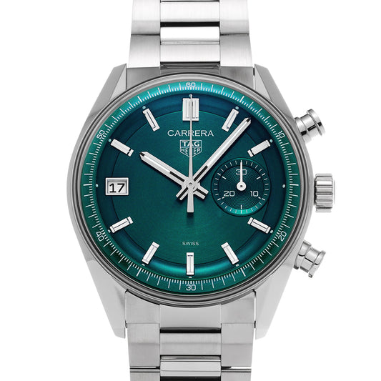 CARRERA Chronograph CBS2211.FC6545 Green TAG HEUER Men's [Pre-Owned].