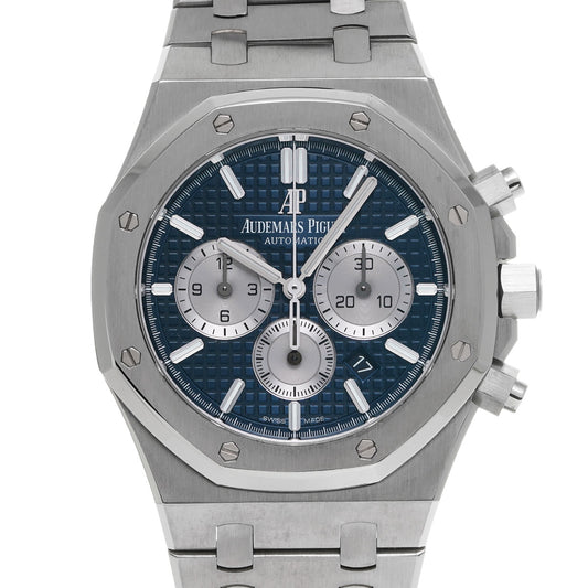 Royal Oak Chronograph 26331ST.OO.1220ST.01 Blue/Rhodium AUDEMARS PIGUET Men's [Pre-Owned]