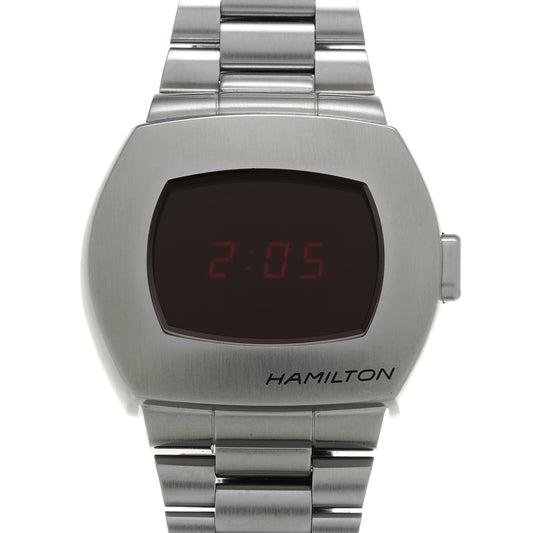 American Classic PSR Digital Quartz H52414130 Black HAMILTON Men's [Pre-Owned].