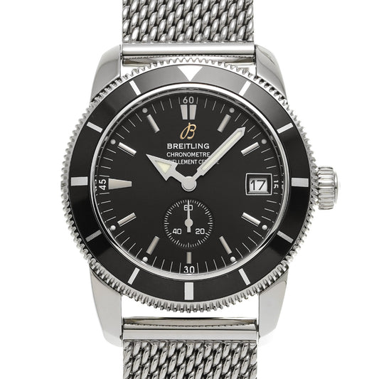 A372B69OCA Super Ocean Heritage 38 Black BREITLING Men's [Pre-Owned].