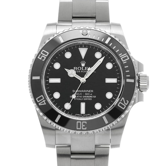 Submariner 114060 Random Serial Black ROLEX Men's [Pre-Owned].