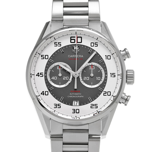 CARRERA Calibre 36 Chronograph Flyback CAR2B11.BA0799 Gray/Silver TAG HEUER Mens [Pre-Owned]