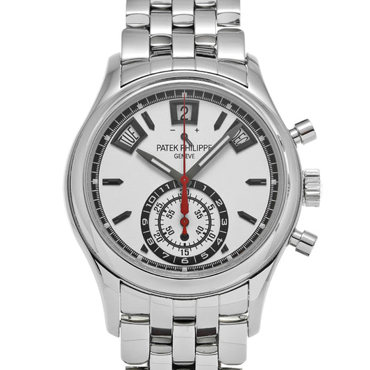 Annual Calendar Chronograph 5960/1A-001 Silver PATEK PHILIPPE Men's [Pre-Owned].