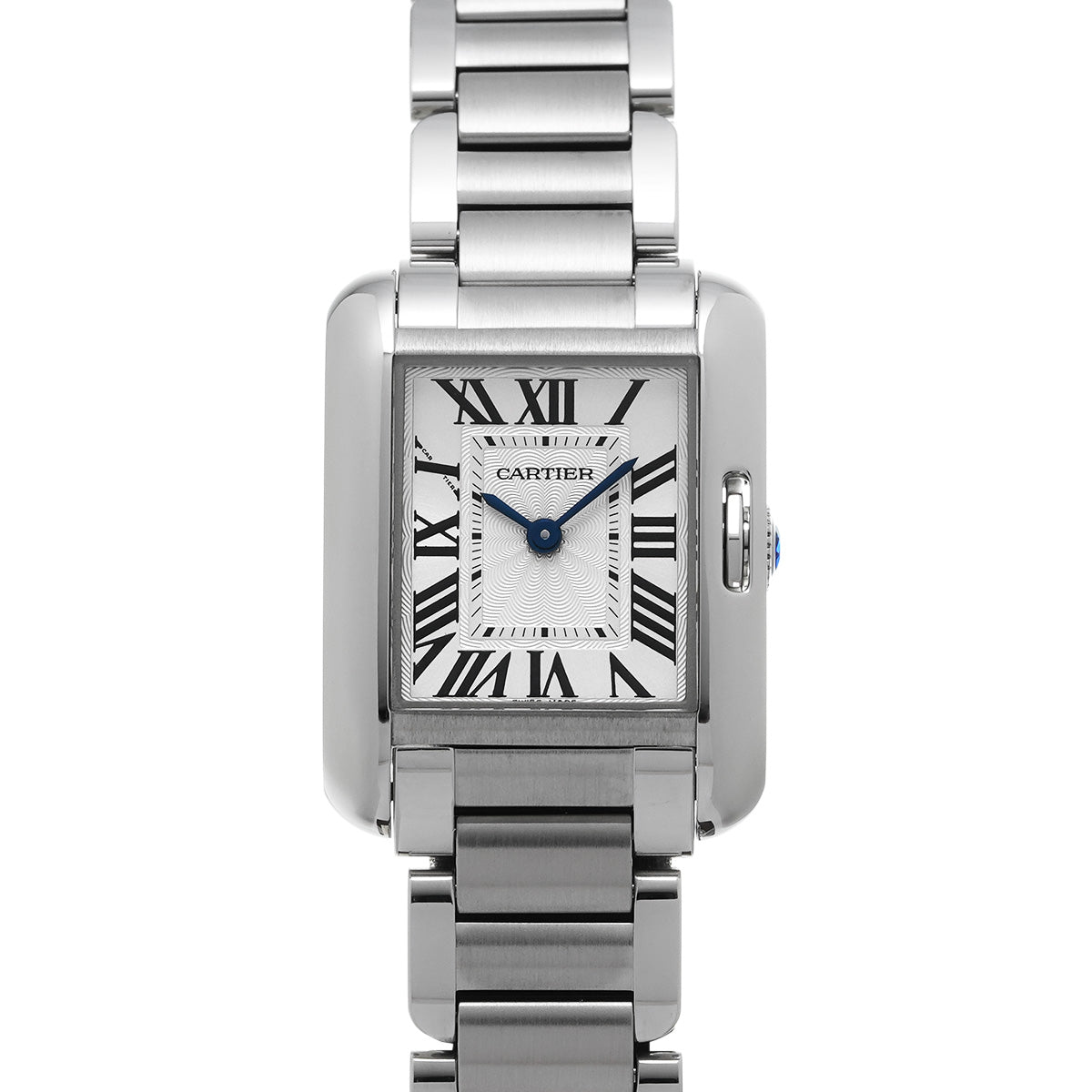 Tank Anglaise SM W5310022 Silver CARTIER Ladies [Pre-owned]