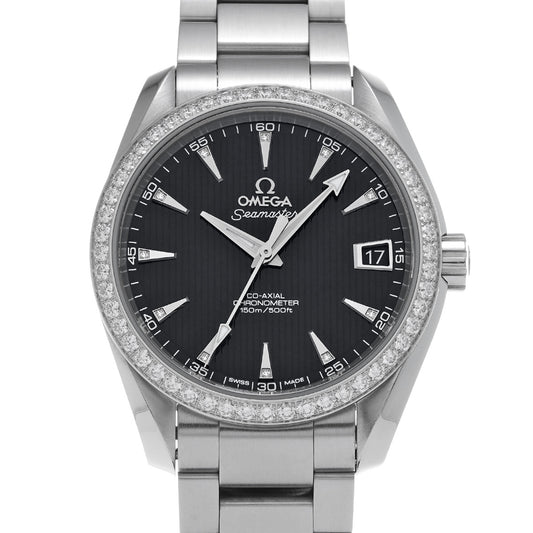 Seamaster Aqua Terra 150M 231.15.39.21.51.001 Black/Diamond OMEGA Ladies [Pre-owned]