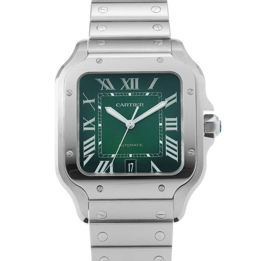 Santos de Cartier LM WSSA0062 Green CARTIER Men's [Pre-owned].