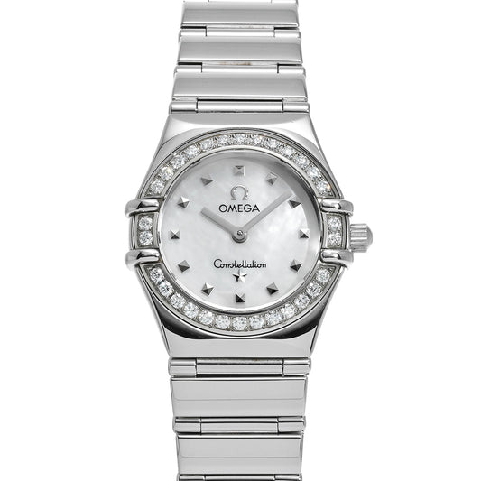 Constellation Mini My Choice 1465.71 White MOP OMEGA Ladies [Pre-owned].