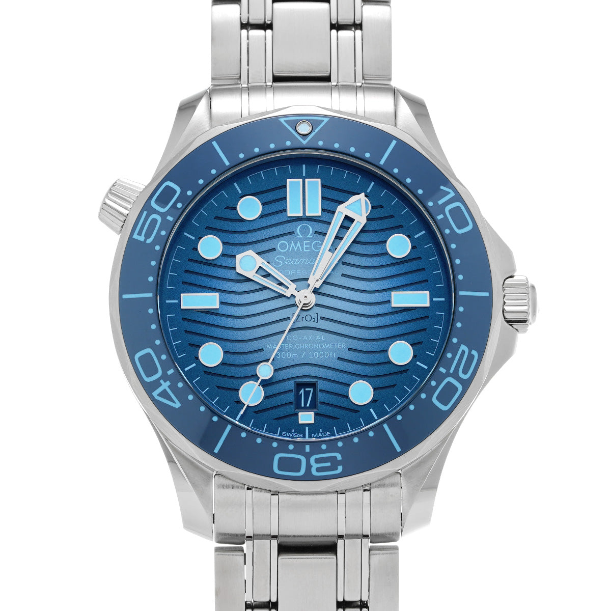Seamaster Diver 300 Co-Axial Master Chronometer 210.30.42.20.03.003 Blue OMEGA Mens [Pre-owned]