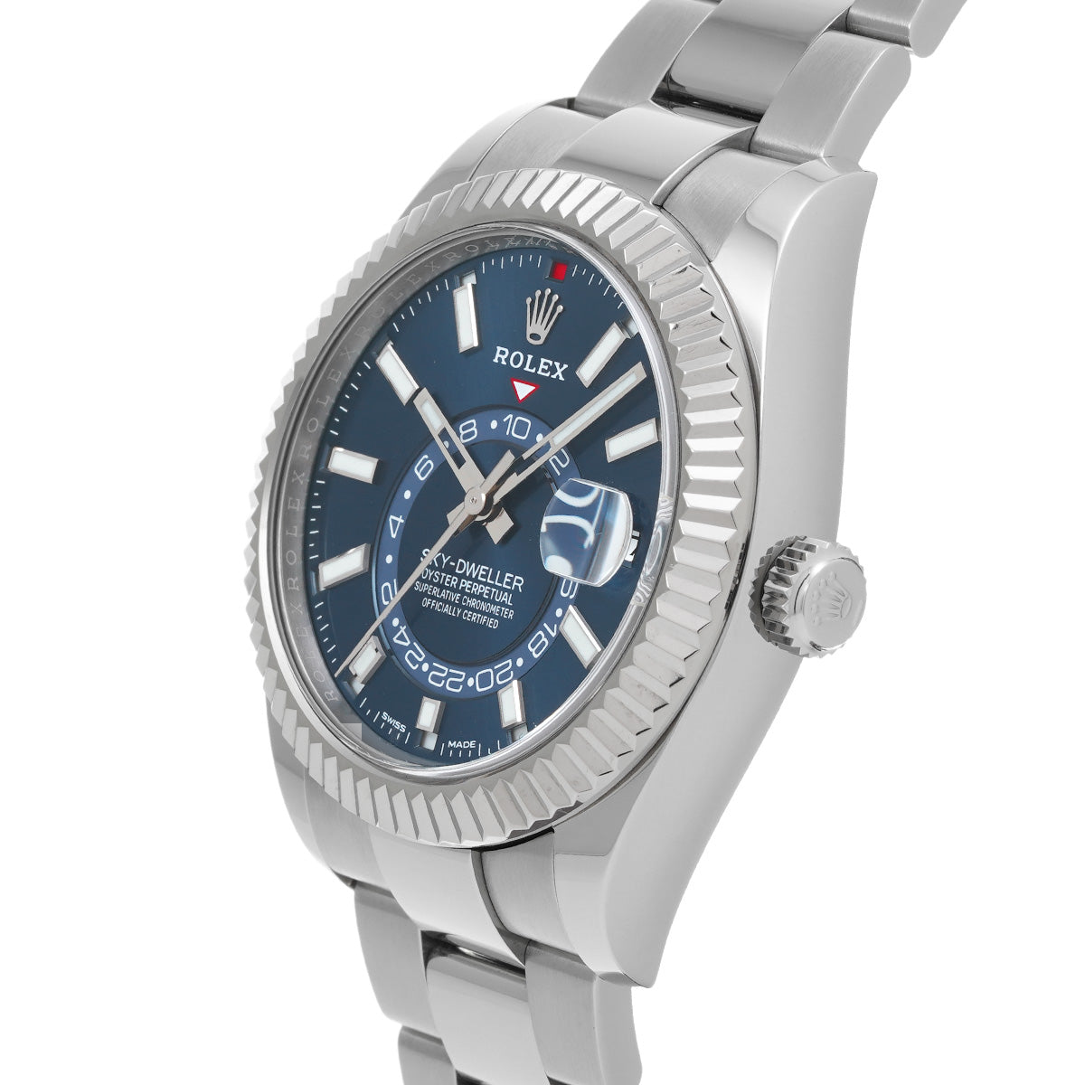 SKYDWELLER 326934 Random Serial Blue ROLEX Men's [Pre-Owned].