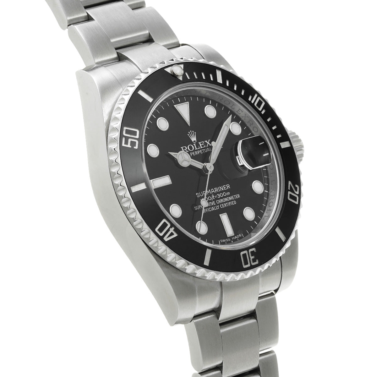 Submariner Date 116610LN Random Serial Black ROLEX Men's [Pre-Owned].