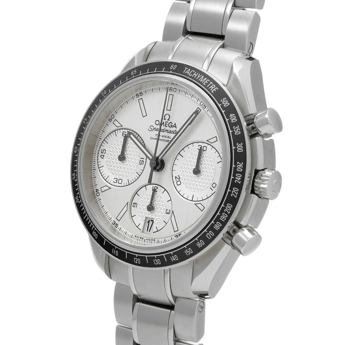 Speedmaster Racing Co-Axial 326.30.40.50.02.001 Silver OMEGA Men's [Pre-Owned].