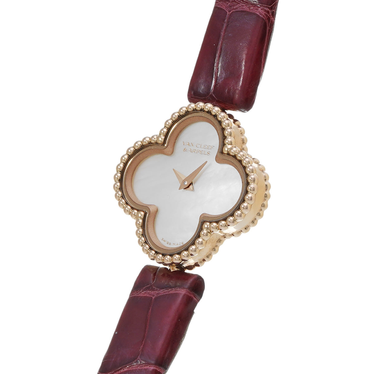 Sweet Alhambra VCARO8SF00 White MOP Van Cleef &amp; Arpels Women's [pre-owned].