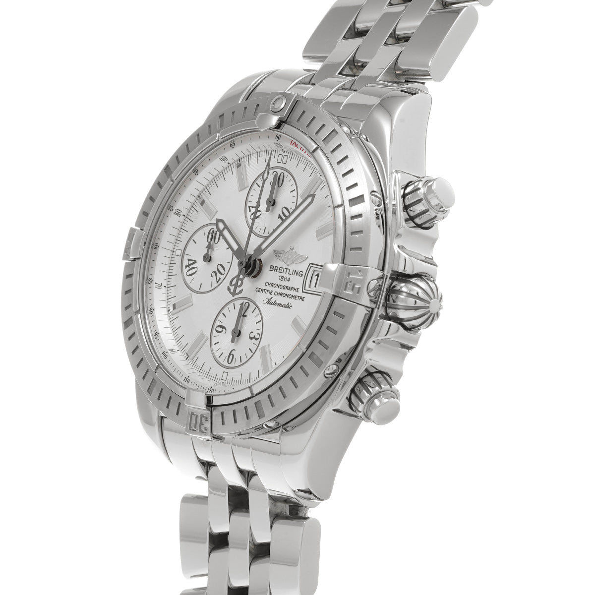 Chronomat Evolution A13356 Silver BREITLING Men's [Pre-Owned].
