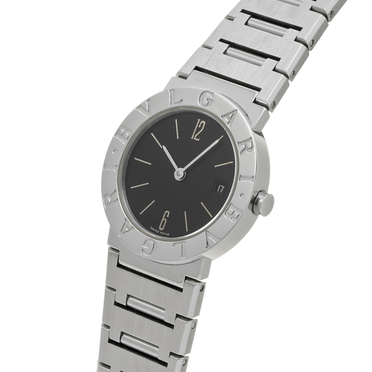 Bulgari Bulgari BB26SSD Black BVLGARI Ladies [Pre-owned].